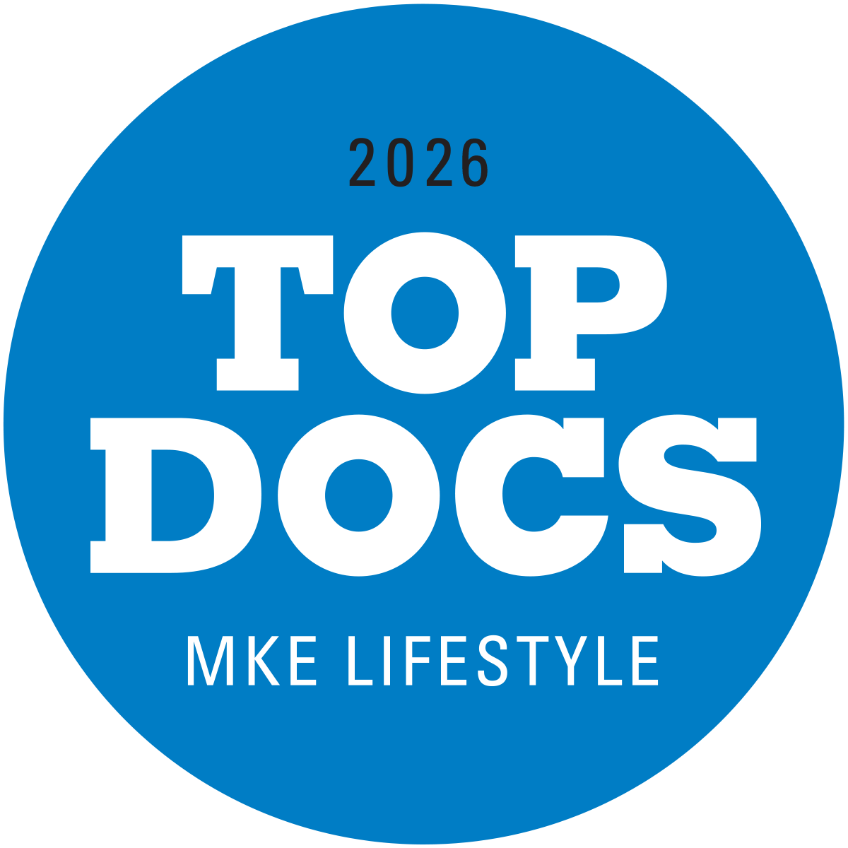 Milwaukee Top Doctors seal